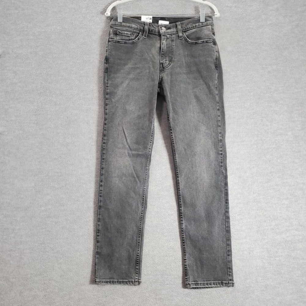 Levi's 511 Men Jeans 29x30 Gray Denim‎ Slim Straight Pockets Mid Rise Pocket NWT